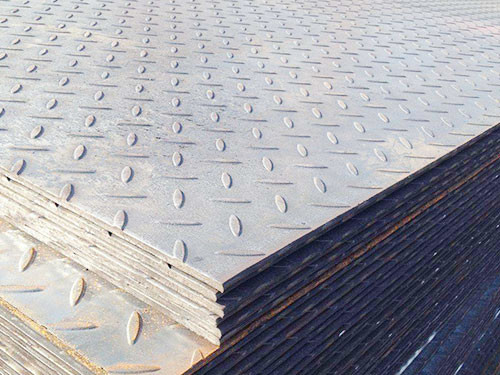 এএসটিএম A36 1008 4320 S235jr নিম্ন কার্বন ইস্পাত ডায়মন্ড প্লেট শীট ধাতু